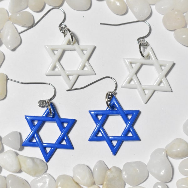 Girls hanukkah earrings