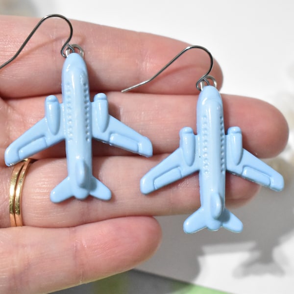 Plane Earrings Etsy