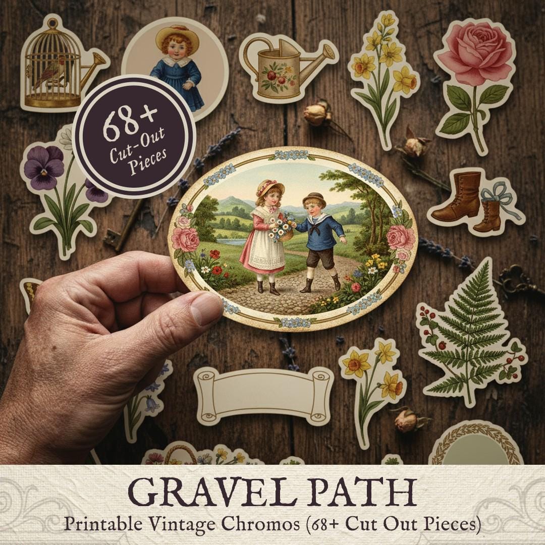 Gravel Art Kit Vintage - Etsy
