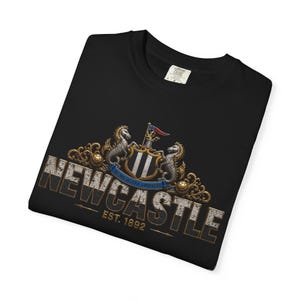 Newcastle premier League Football Shirt T-Shirt | Fußball Trikot Design Bild 2