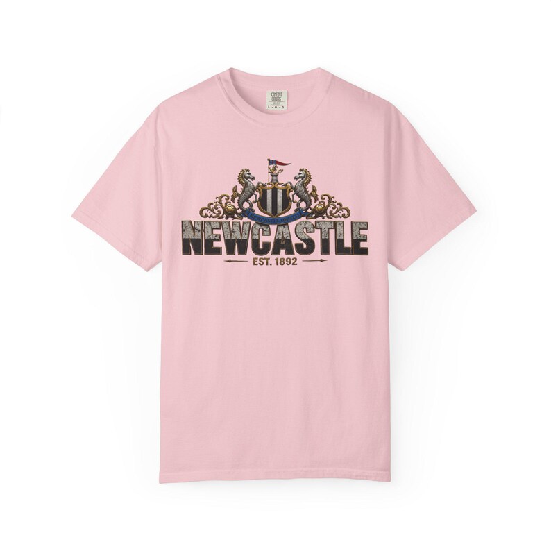 Newcastle premier League Football Shirt T-Shirt | Fußball Trikot Design Bild 17