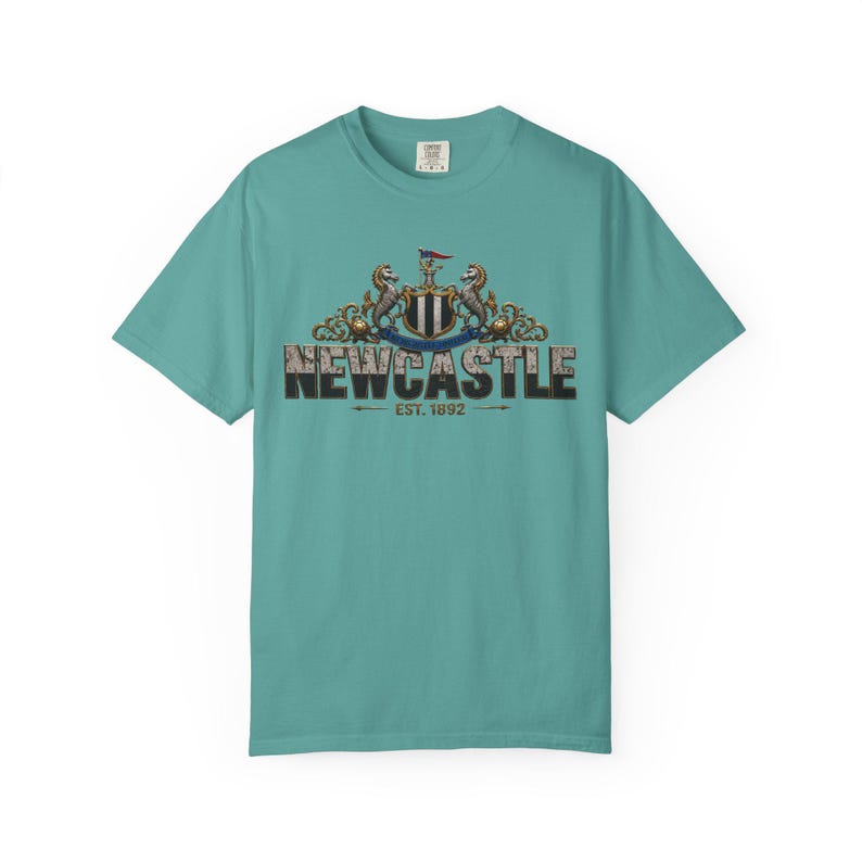 Newcastle premier League Football Shirt T-Shirt | Fußball Trikot Design Bild 11