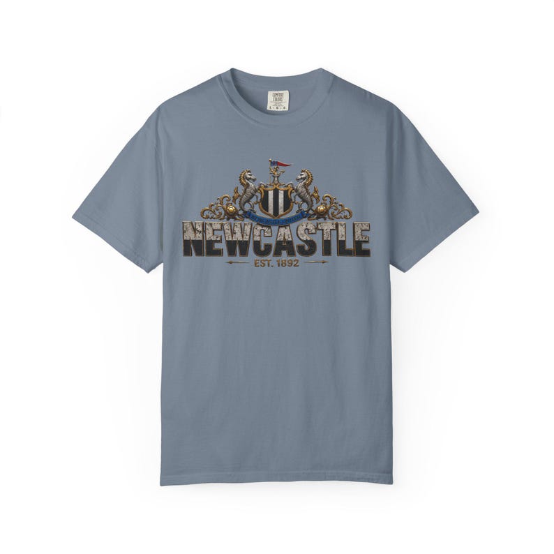 Newcastle premier League Football Shirt T-Shirt | Fußball Trikot Design Bild 13