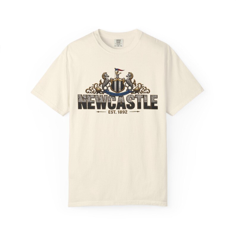 Newcastle premier League Football Shirt T-Shirt | Fußball Trikot Design Bild 6