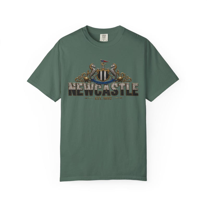 Newcastle premier League Football Shirt T-Shirt | Fußball Trikot Design Bild 10