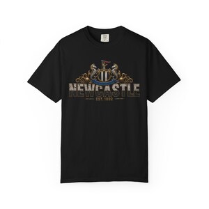 Newcastle premier League Football Shirt T-Shirt | Fußball Trikot Design Bild 4