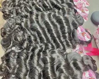 Cabello humano camboyano 100% natural, 26,26,26 pulgadas, 3 paquetes.