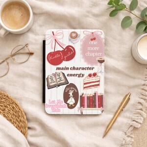 Hoofdpersonage Energy Kindle-hoesje | Roze Book Lover-hoes