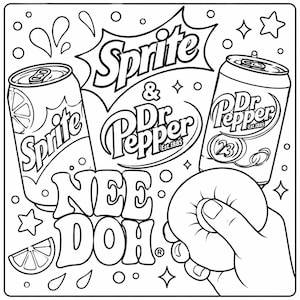 Sprite and Dr. Pepper Needoh