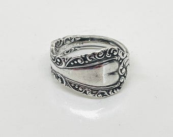 Delicate spoon ring