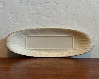 Lenox open butter dish