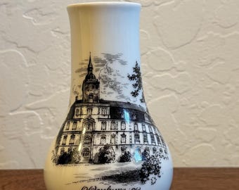 German porcelain bud vase
