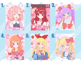 Aikatsu｜Hübscher Rhythmus｜Pripara Foto Karte