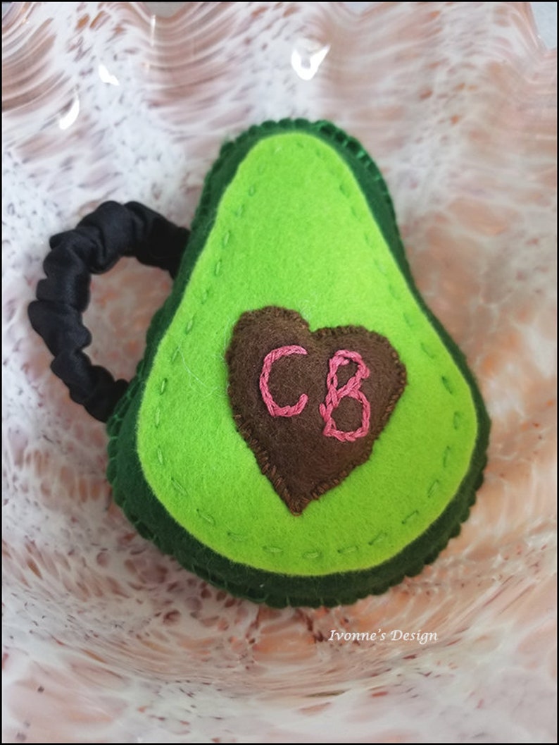 Cute Handmade Avocado Pin Cushion Personalized Handmade | Etsy