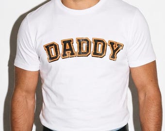Daddy T-Shirt – Varsity Style LGBTQ Pride Graphic Tee