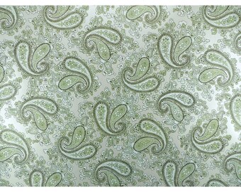 Luthitec Silver Backed Powder Paisley Paper Guitar Body Decal - 420x295mm