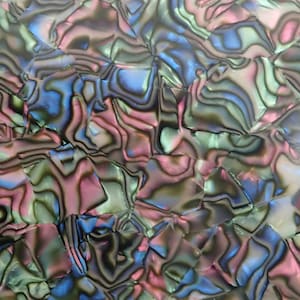 Incudo Green Abalone Shell Celluloid Sheet