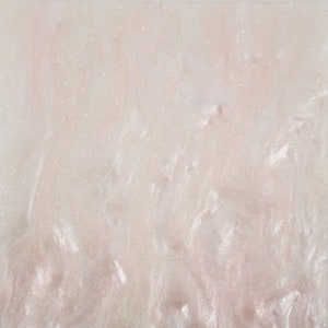 Baby Pink Glittering Pearl Acrylic Sheet