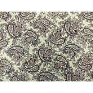 Luthitec Black and White Paisley Paper Guitar Body Decal - 420x295mm Pearl Gold Backed