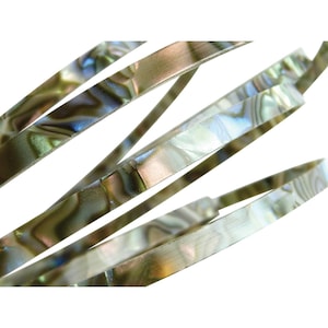 Incudo Green Abalone Shell Celluloid Guitar Binding