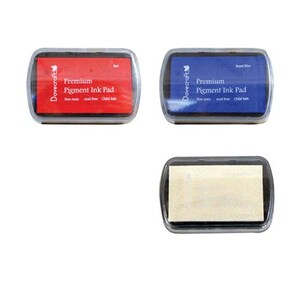 Pacote de almofada de tinta pigmentada Dovecraft Union Jack (conjunto de 3)