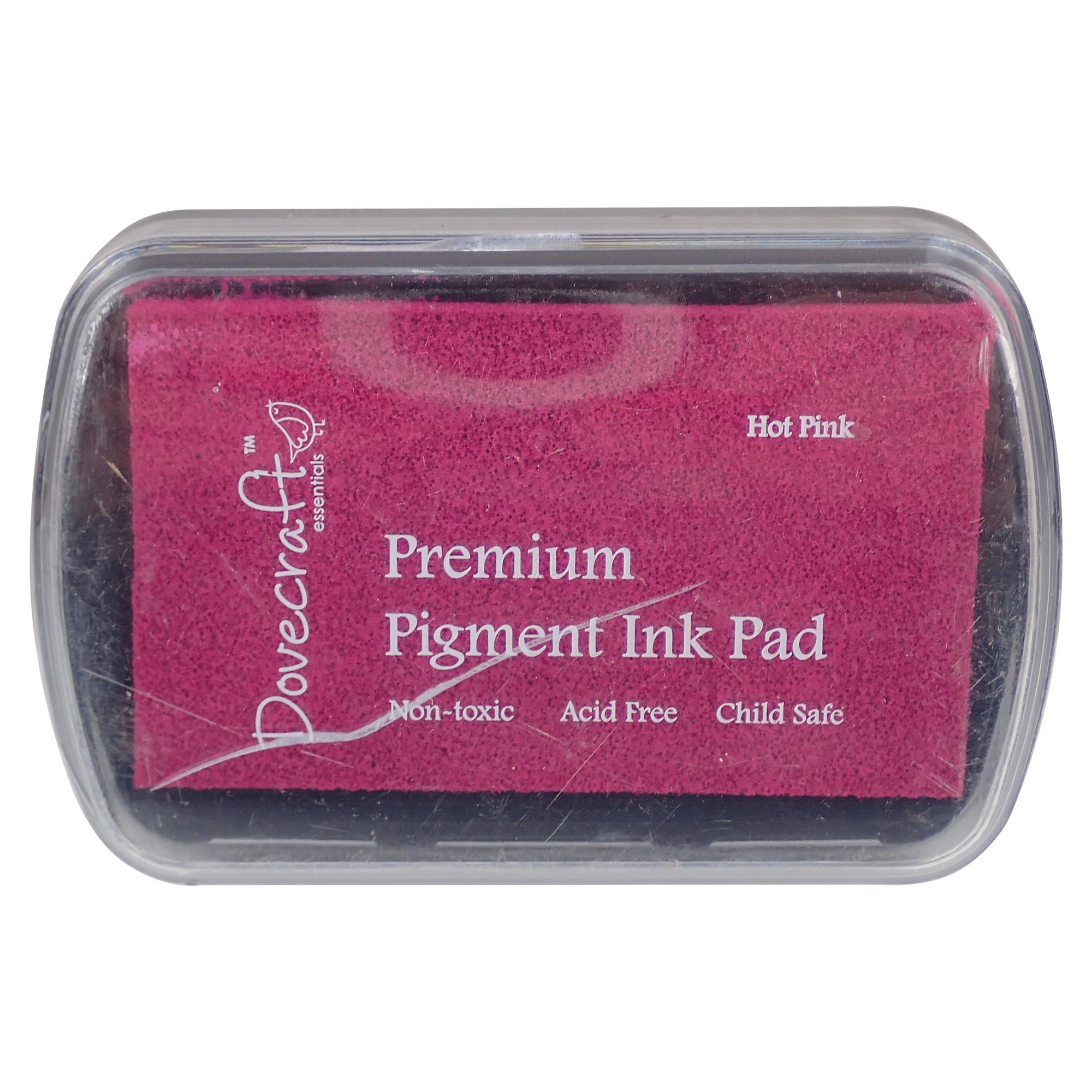 Sweet Pea Colorbox Crafter's Full Size Ink Pad Pink Pigment Ink Fabric Ink  