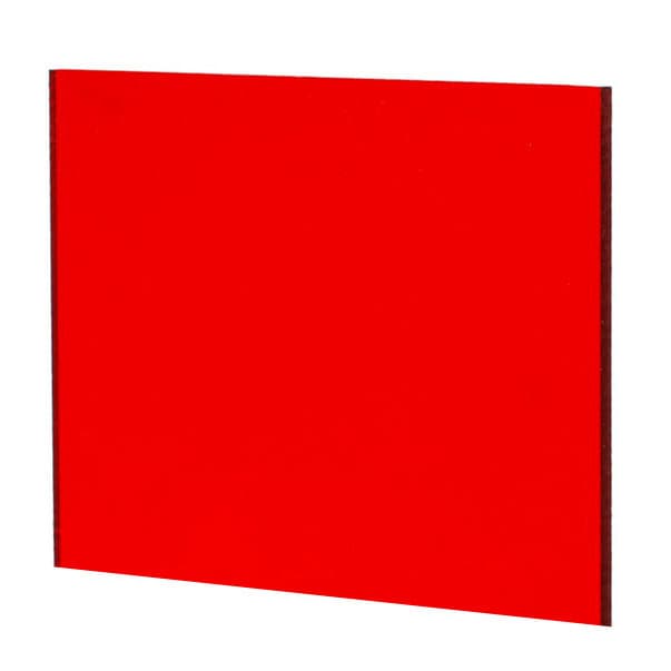 Red Glitter Acrylic Sheets - 11.75 x 19