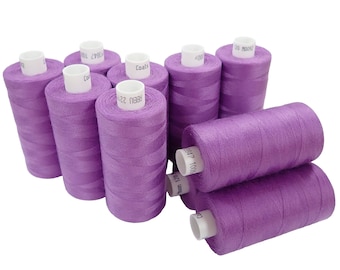 Moon Thread Amethyst Spun Polyester Sewing Thread- 1000M