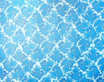 Luthitec Silver Backed Paisley Paper Guitar Body Decal - 690x480mm