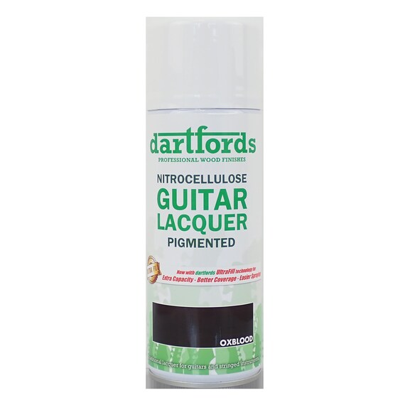 Dartfords Oxblood Pigmented Nitrocellulose Guitar Lacquer 400ml