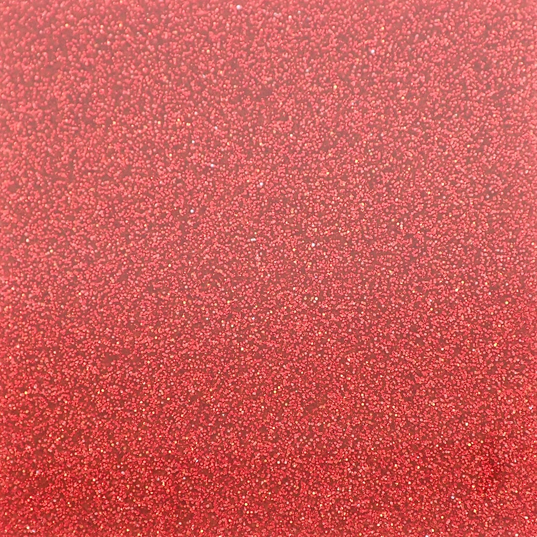 Recto Rouge Feuille acrylique scintillante recto-verso rouge incudo - Etsy France