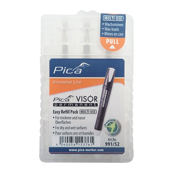 Pica Permanent Instant White Markers - No More Shaking and Pumping