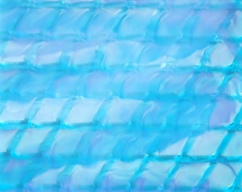 Incudo Cyan Blue Snakeskin Acrylic Sheet