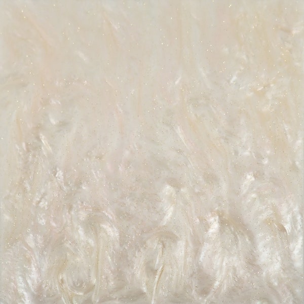 Beige Glittering Pearl Acrylic Sheet