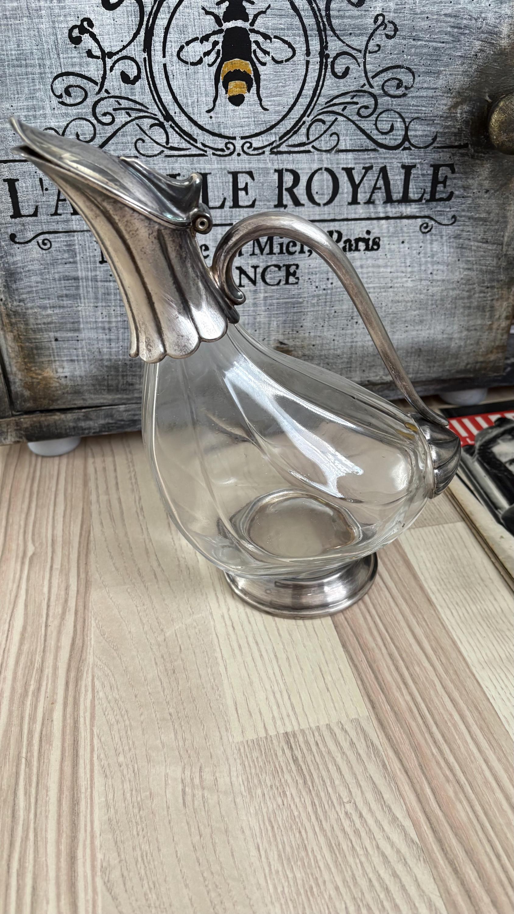 Vintage Duck Wine Decanter - Etsy