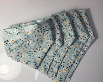 Dog Bandana Scrunchie: Blue Blossom