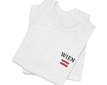 Wien Embroidered Shirt | Vienna Austria Souvenir Tee