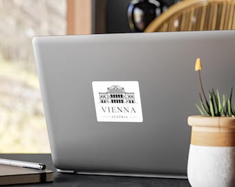 Vienna State Opera Sticker | Wiener Staatsoper Vinyl Decal, Travel Souvenir