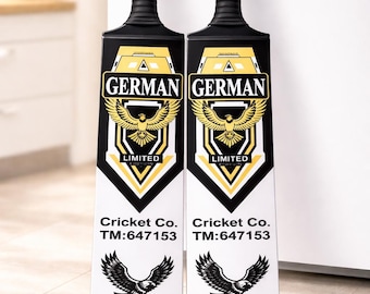 German Tapeball Cricket Bat – Light Weight Full Size Adults Wood Bat