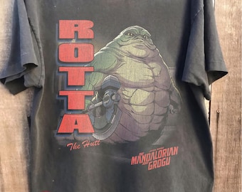 Star Wars The Mandalorian and Grogu Rotta The Hutt Shirt