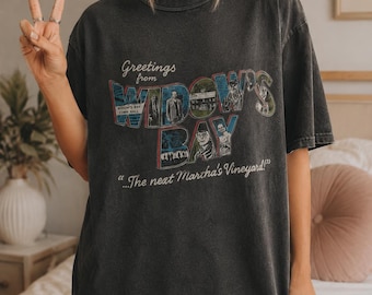 Comfort Colors Greetings From Widow's Bay T-Shirt Horror Movie Shirt