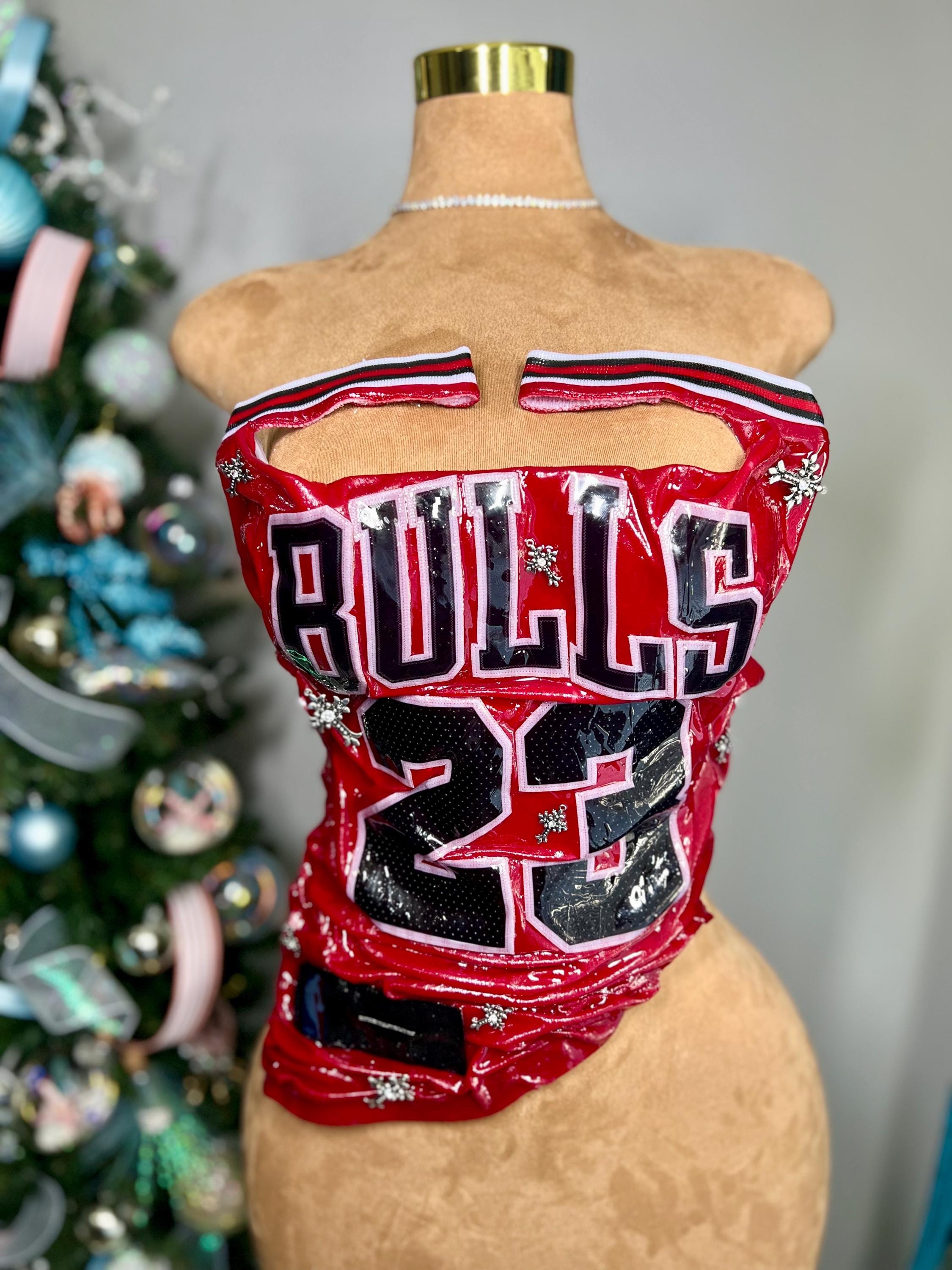 Chicago Bull Jersey Dress - Etsy