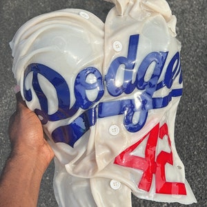 Dodgers Jackie Robinson Frozen Baseball Jersey Corset
