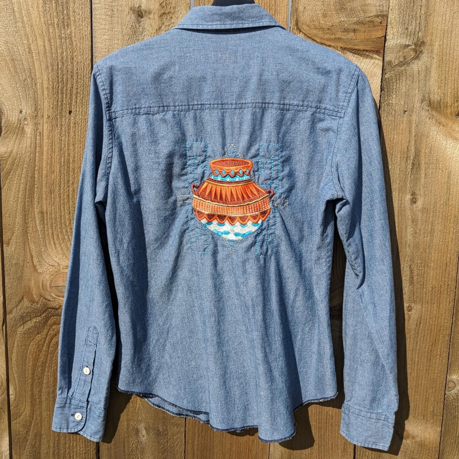 Vintage Chambray Polo Ralph Lauren - Etsy