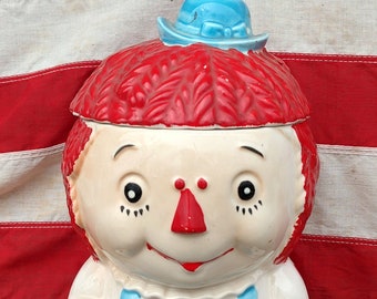 Vintage Raggedy Anne Cookie Jar
