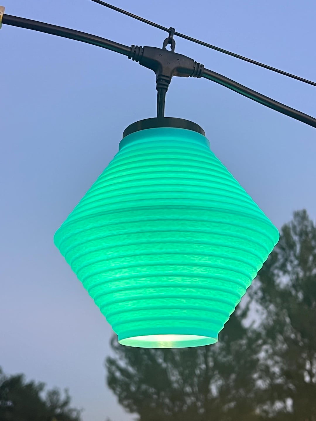 String Light Covers Whimsical String Light Covers – the Wisp | Colorful Outdoor Glow ...