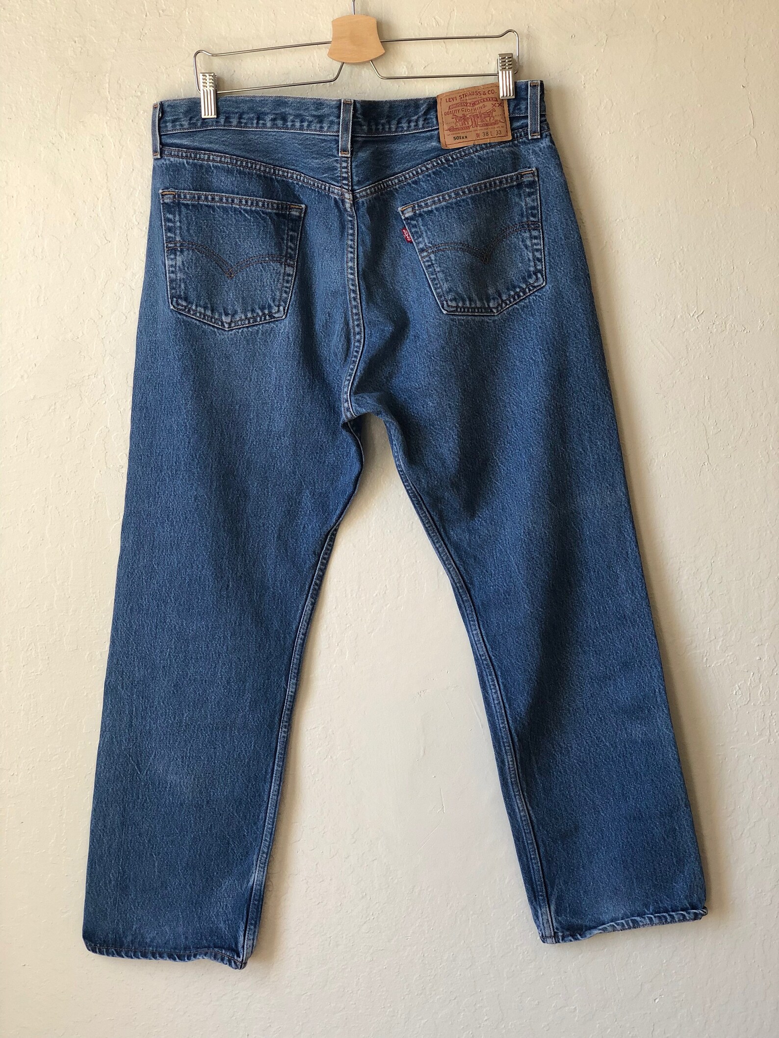 Levis 501 XX Shrink-to-fit Vintage Made in USA Denim Jeans | Etsy
