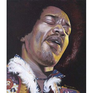 Jimi Hendrix giclee print