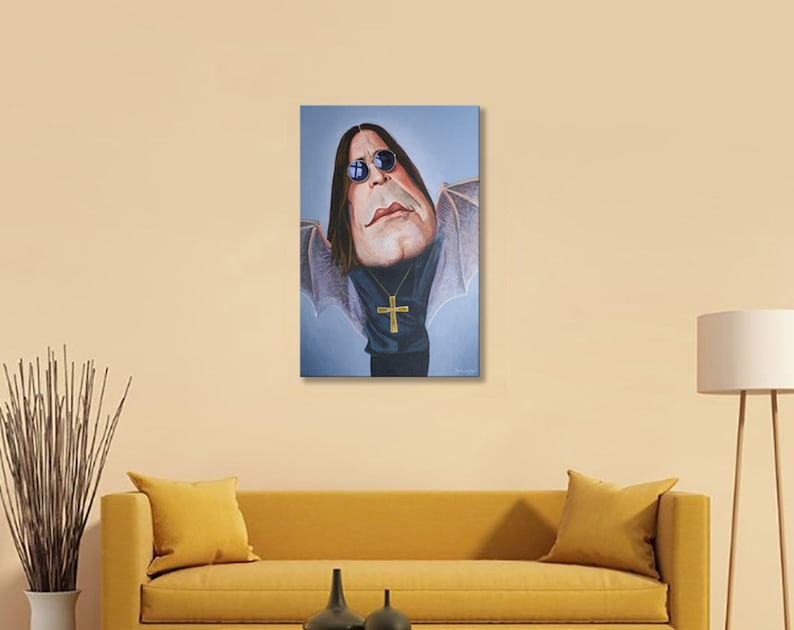 does ozzy osbourne paint