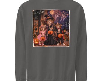 Furrmans with Grandma Halloween '88 Cat Sweatshirt, Comfort Colors Crewneck